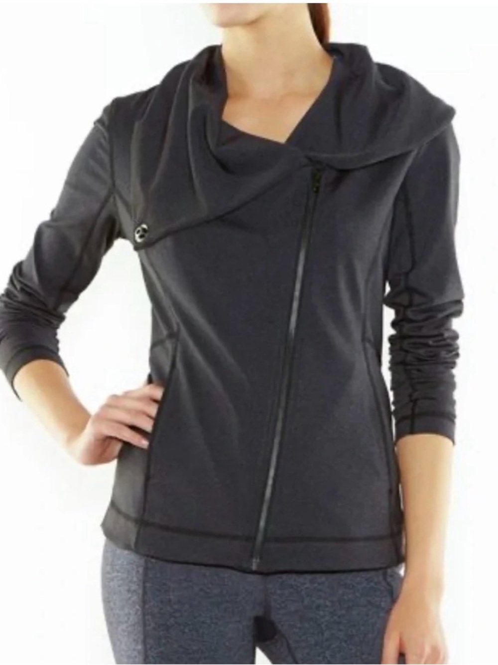 Lucy Asymetrical Hathaway Jacket in EUC